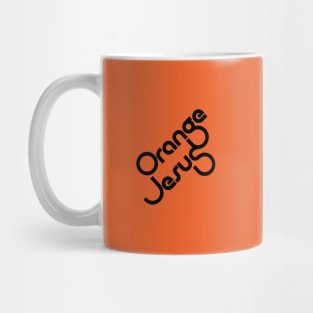 Orange Jesus Mug